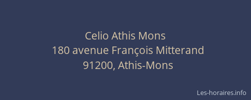 Celio Athis Mons