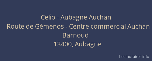 Celio - Aubagne Auchan