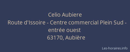 Celio Aubiere