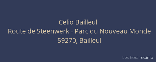 Celio Bailleul