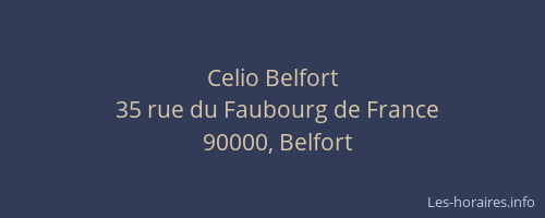 Celio Belfort