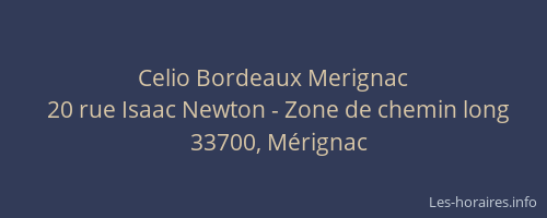 Celio Bordeaux Merignac