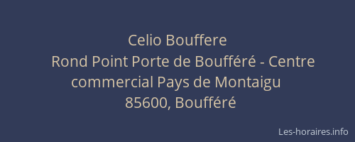 Celio Bouffere