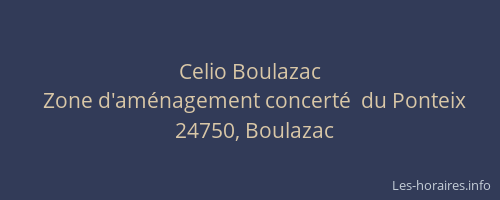 Celio Boulazac