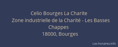 Celio Bourges La Charite