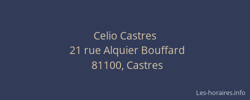Celio Castres