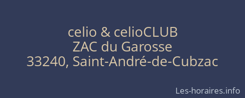 celio & celioCLUB