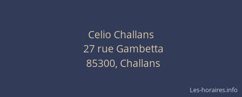Celio Challans