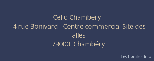 Celio Chambery