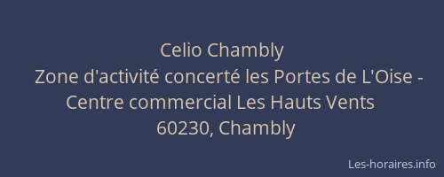 Celio Chambly