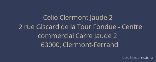 Celio Clermont Jaude 2