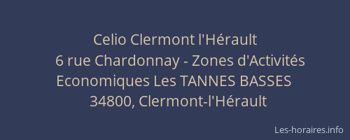 Celio Clermont l'Hérault