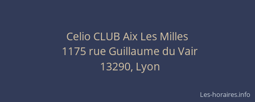 Celio CLUB Aix Les Milles