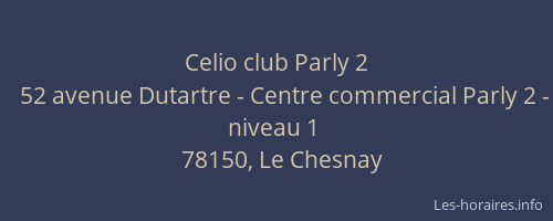Celio club Parly 2