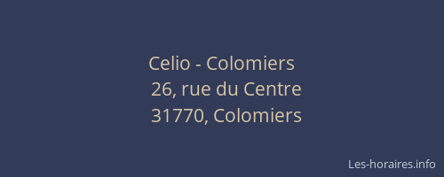 Celio - Colomiers