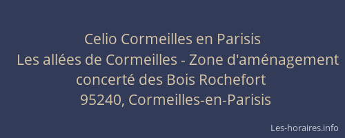 Celio Cormeilles en Parisis