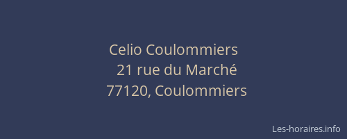 Celio Coulommiers