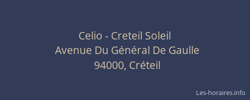 Celio - Creteil Soleil