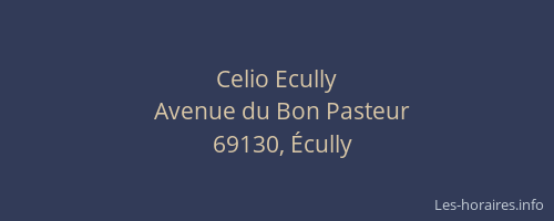 Celio Ecully