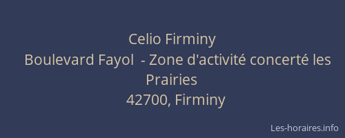 Celio Firminy