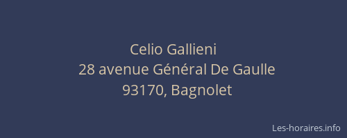 Celio Gallieni