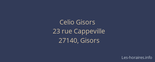 Celio Gisors