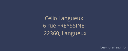 Celio Langueux
