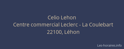 Celio Lehon
