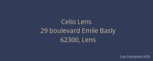 Celio Lens