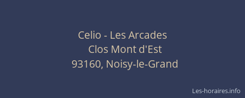 Celio - Les Arcades