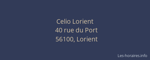 Celio Lorient