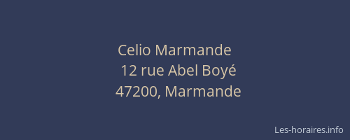 Celio Marmande