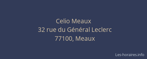 Celio Meaux