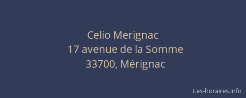 Celio Merignac