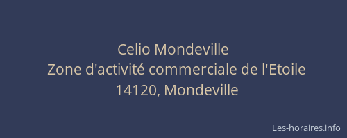 Celio Mondeville