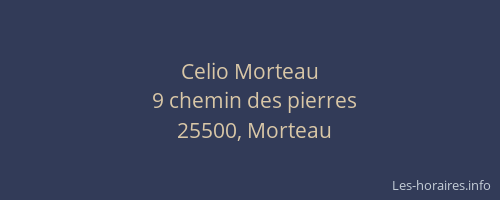 Celio Morteau