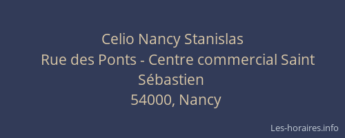 Celio Nancy Stanislas