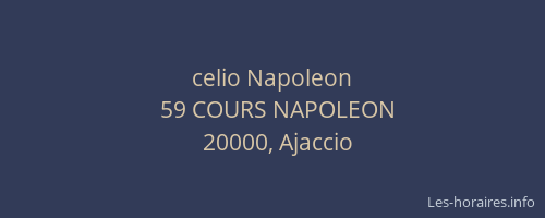 celio Napoleon