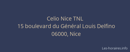 Celio Nice TNL