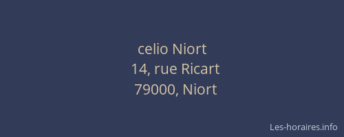 celio Niort