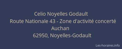 Celio Noyelles Godault