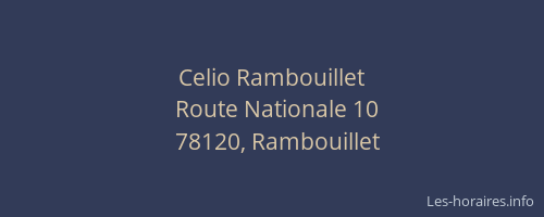 Celio Rambouillet