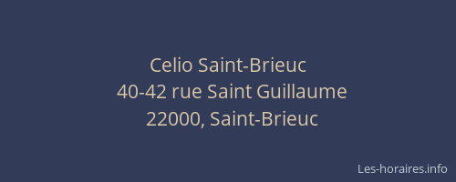 Celio Saint-Brieuc