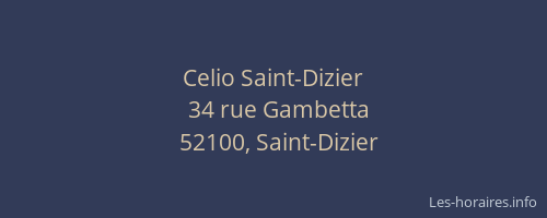 Celio Saint-Dizier