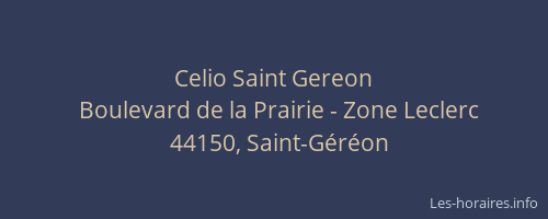Celio Saint Gereon