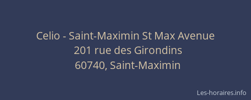 Celio - Saint-Maximin St Max Avenue