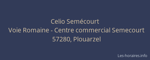 Celio Semécourt