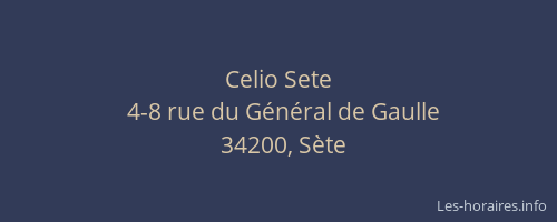Celio Sete