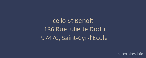 celio St Benoit