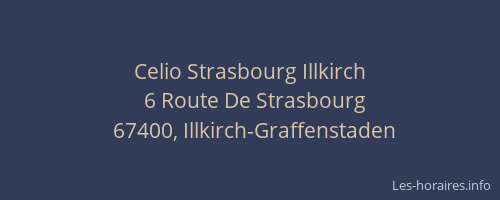 Celio Strasbourg Illkirch
